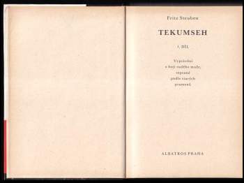 Fritz Steuben: Tekumseh