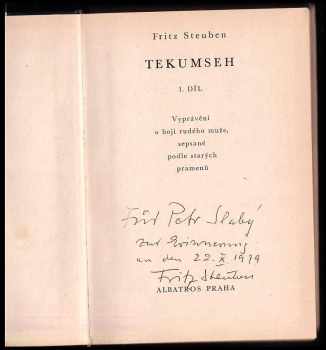 Fritz Steuben: Tekumseh