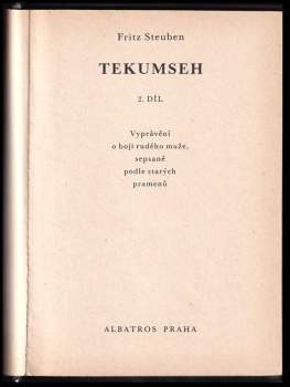 Fritz Steuben: Tekumseh