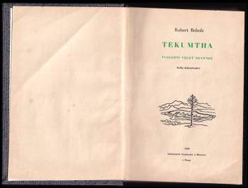 Robert Beholz: Tekumtha