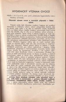 Tekuté ovoce - národní nápoj