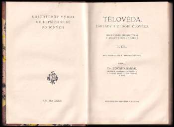 Edward Babák: Tělověda