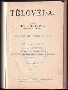 Karel Weigner: Tělověda