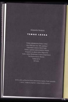 Alexandra Berková: Temná láska