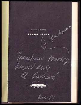 Alexandra Berková: Temná láska