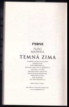 Flint Maxwell: Temná zima