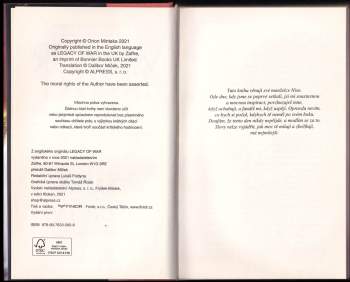 Wilbur A Smith: Temné dědictví