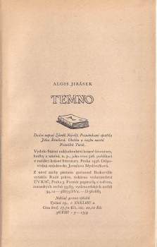 Alois Jirásek: Temno