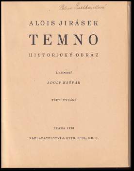 Alois Jirásek: Temno