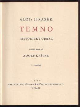 Alois Jirásek: Temno