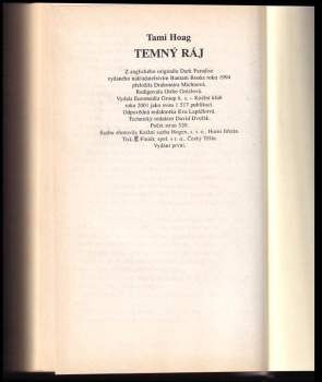 Tami Hoag: Temný ráj