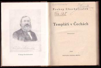 Prokop Chocholoušek: Templáři v Čechách