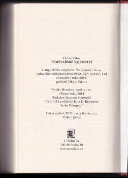 C. M Palov: Templářské tajemství