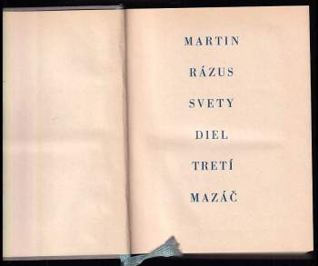 Martin Rázus: Svety 3