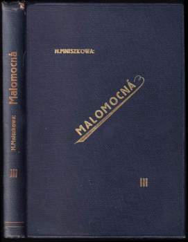 Helena Mniszkówna: Malomocná