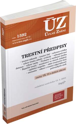 Trestní předpisy [ÚZ 2024 č. 1592]