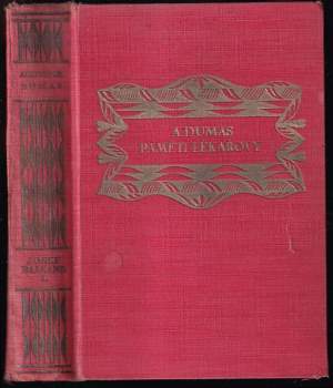 Alexandre Dumas: Paměti lékařovy