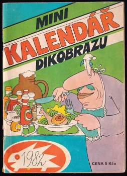 Mini kalendář Dikobrazu 1982