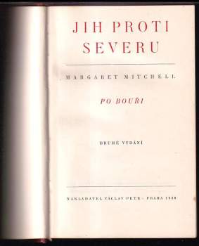 Margaret Mitchell: Jih proti severu