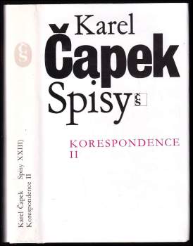 Karel Čapek: Korespondence