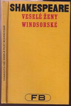 William Shakespeare: Veselé ženy windsorské