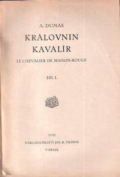 Alexandre Dumas: Královnin kavalír