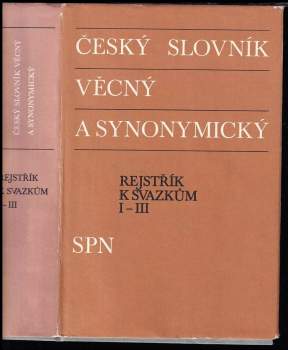 Český slovník věcný a synonymický