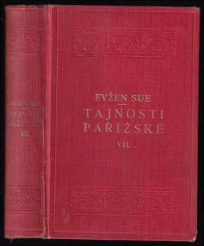 Eugène Sue: Tajnosti pařížské