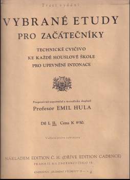 Vybrané etudy pro začátečníky