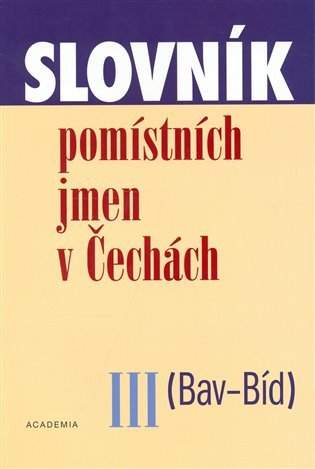 Slovník pomístních jmen v Čechách