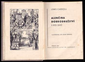Lewis Carroll: Alenčina dobrodružství v říši divů