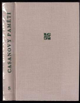 Giacomo Casanova: Giacoma Casanovy paměti