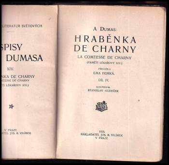 Alexandre Dumas: Hraběnka de Charny