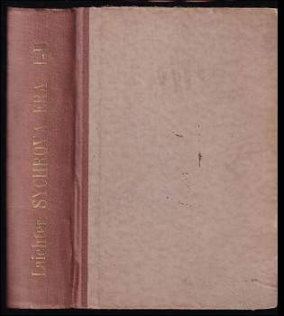 Josef Laichter: Sychrova éra