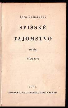 Spišské tajomstvo