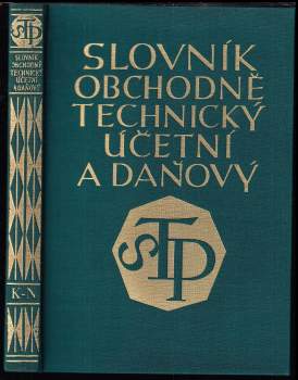 Slovník obchodně-technický, účetní a daňový K - N