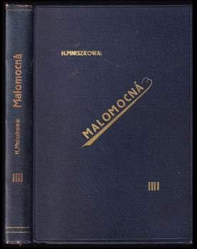 Helena Mniszkówna: Malomocná