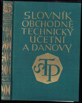 Josef Fuksa: Slovník obchodně-technický, účetní a daňový Sk - Sy