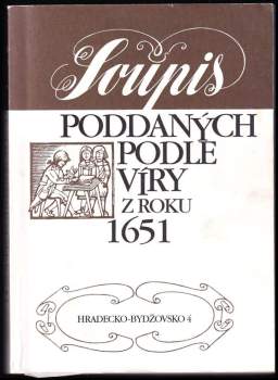 Zlatuše Kukánová: Soupis poddaných podle víry z roku 1651