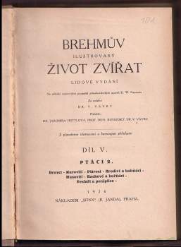 Alfred Brehm: Brehmův illustrovaný život zvířat