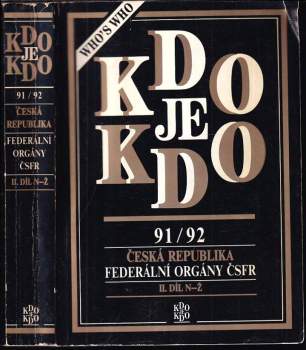 Kdo je kdo 91/92