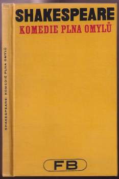 William Shakespeare: Komedie plná omylů