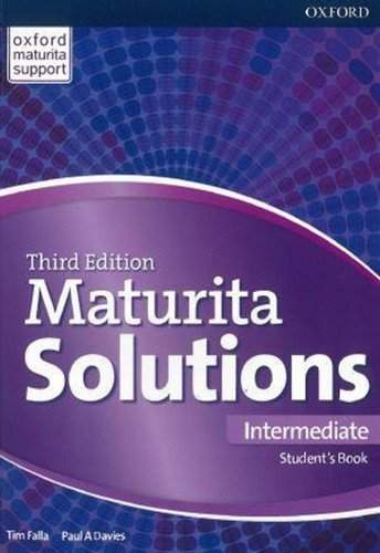 Maturita solutions - Intermediate. Student's book, Third edition.