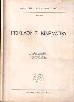 Pavel Lederer: Příklady z kinematiky