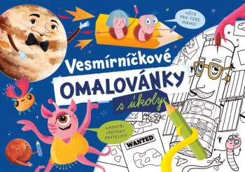 Vesmírníčkové omalovánky
