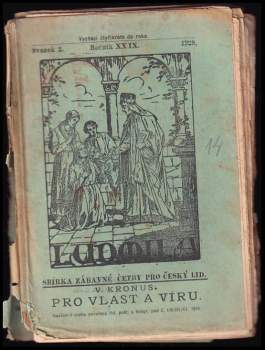Václav Š Kronus: Pro vlast a víru, ročník XXIX
