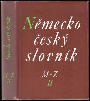 Hugo Siebenschein: Německo-český a česko-německý slovník