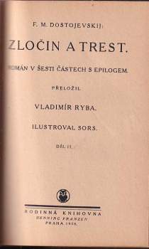 Fedor Michajlovič Dostojevskij: Zločin a trest