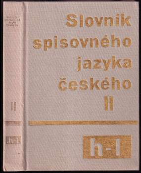 Bohuslav Havránek: Slovník spisovného jazyka českého