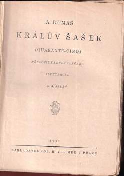 Alexandre Dumas: Králův šašek